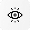ícone de visualizações de marketing no Instagram