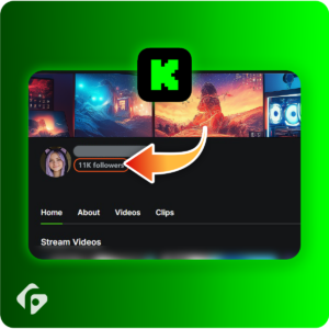 kick followers.after