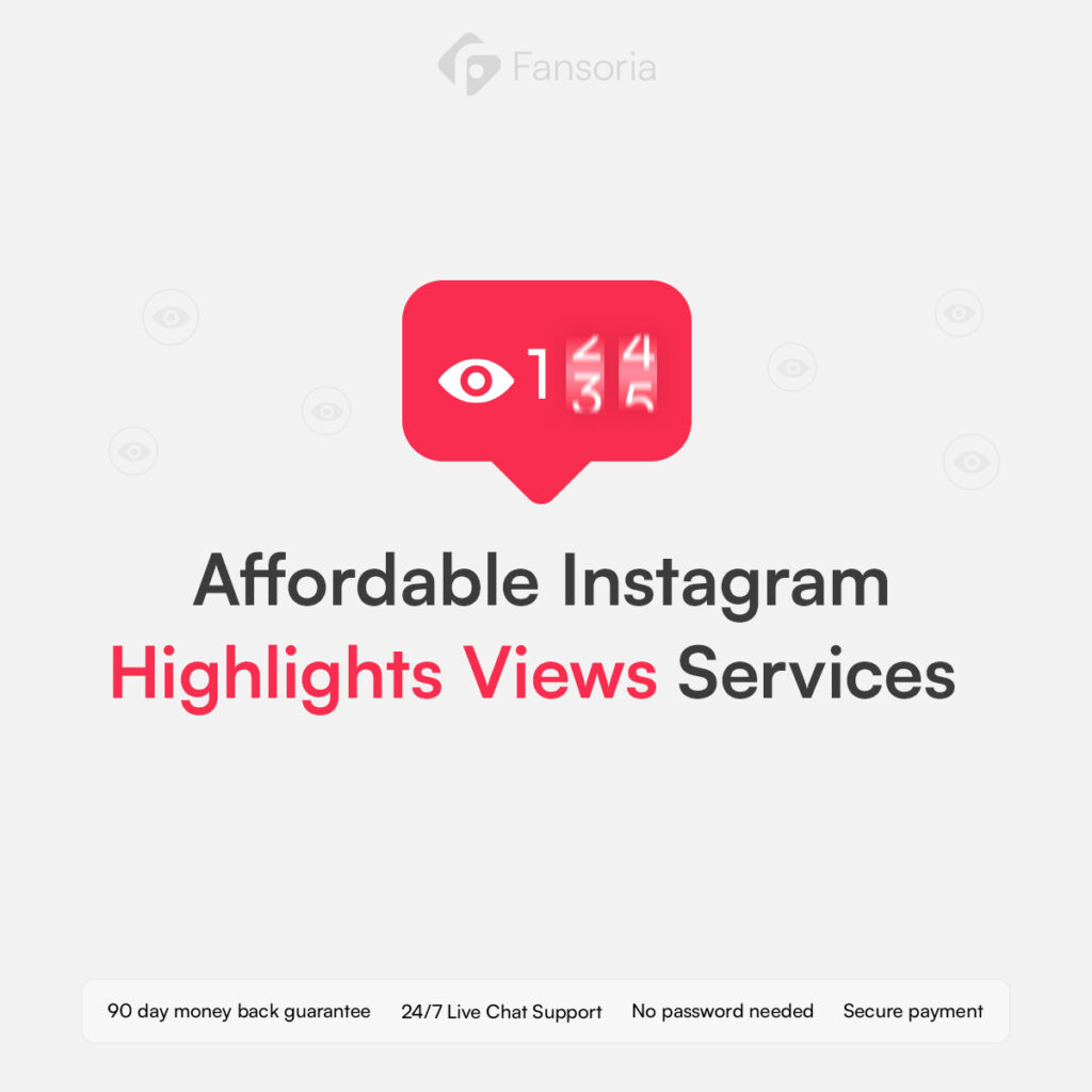 Affordable Instagram highlights views services