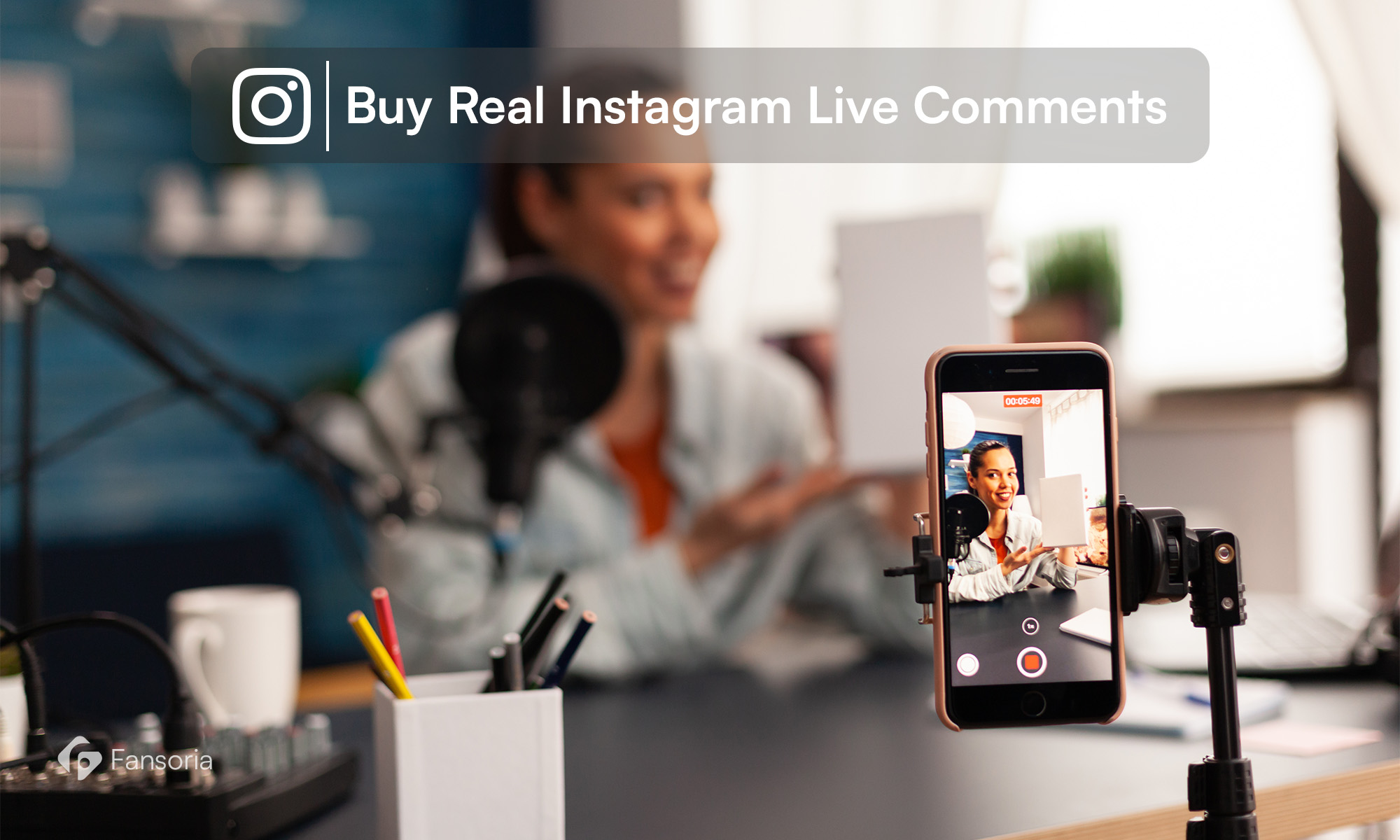 Comprar Comentários Ao Vivo Reais do Instagram