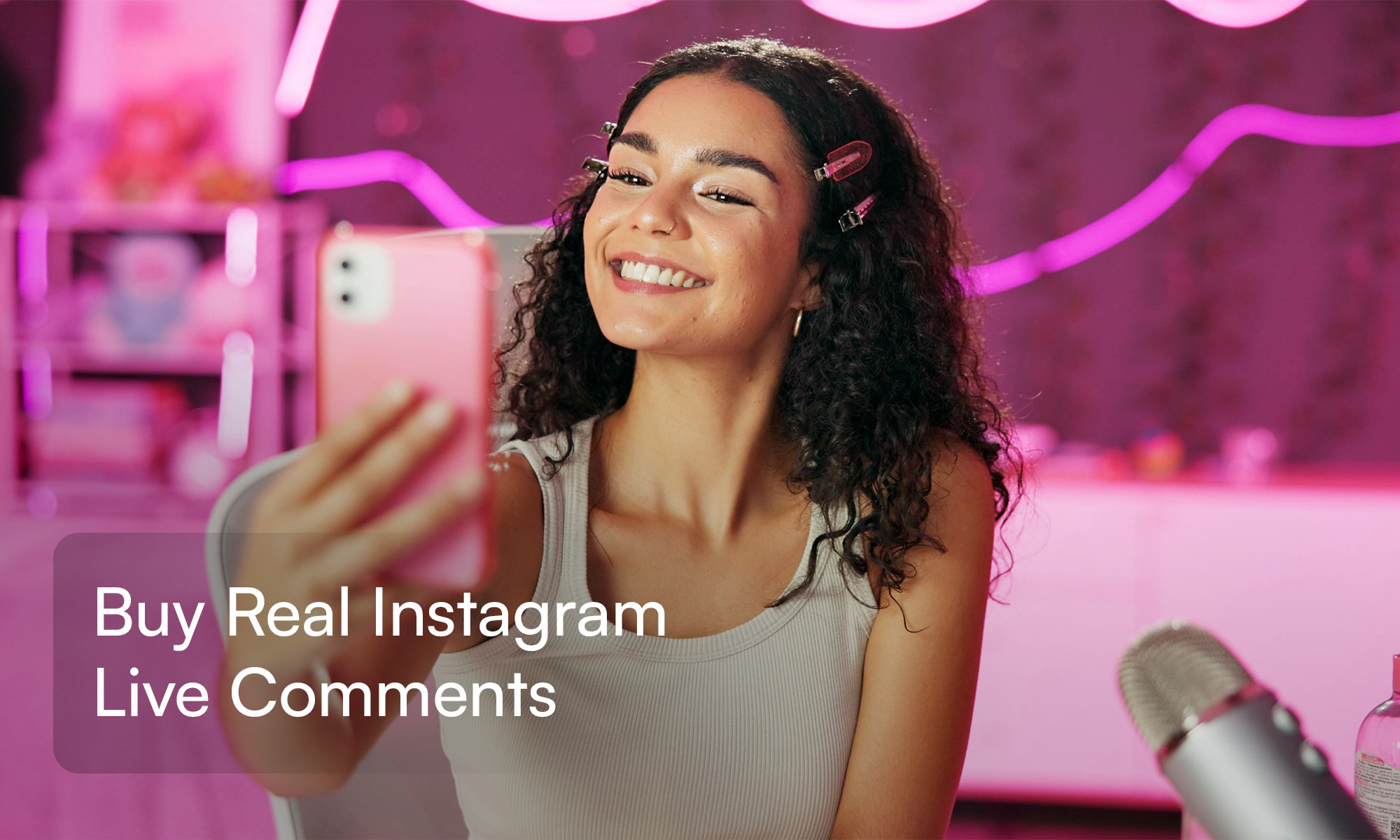 Comprar Comentários Ao Vivo Reais do Instagram
