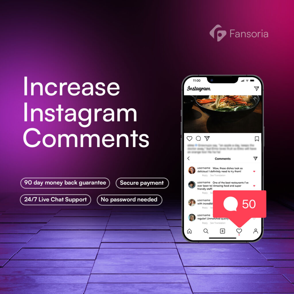 Comprar Comentários do Instagram
