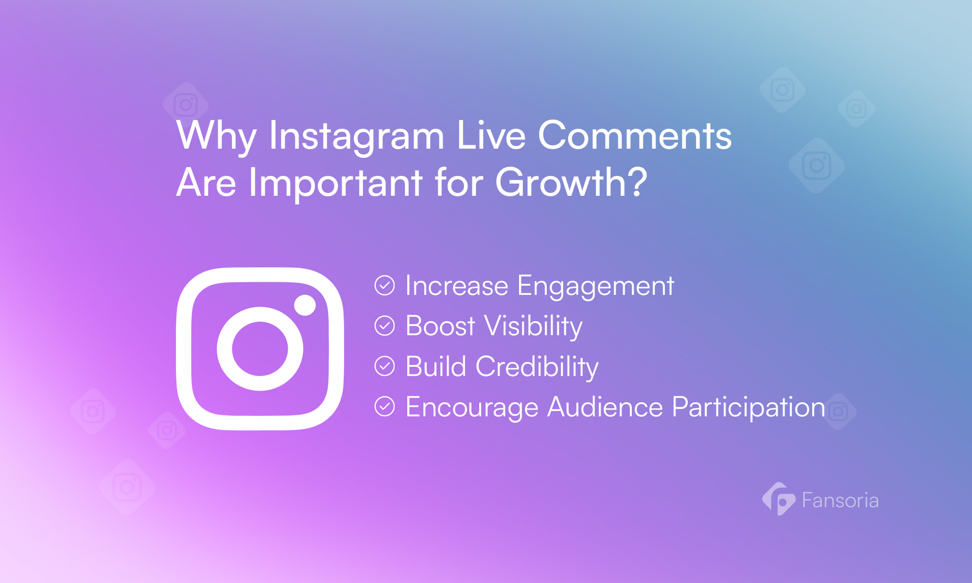 Por que os comentários ao vivo do Instagram são importantes para o crescimento