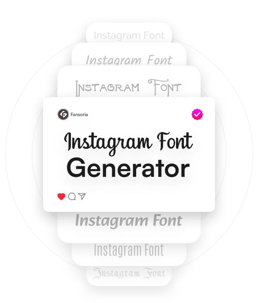 Generator czcionek Instagram