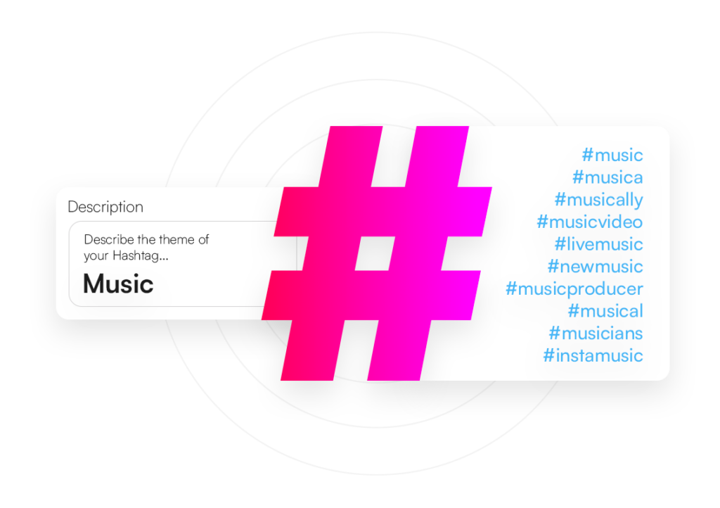 Gerador de Hashtags Grátis Instagram