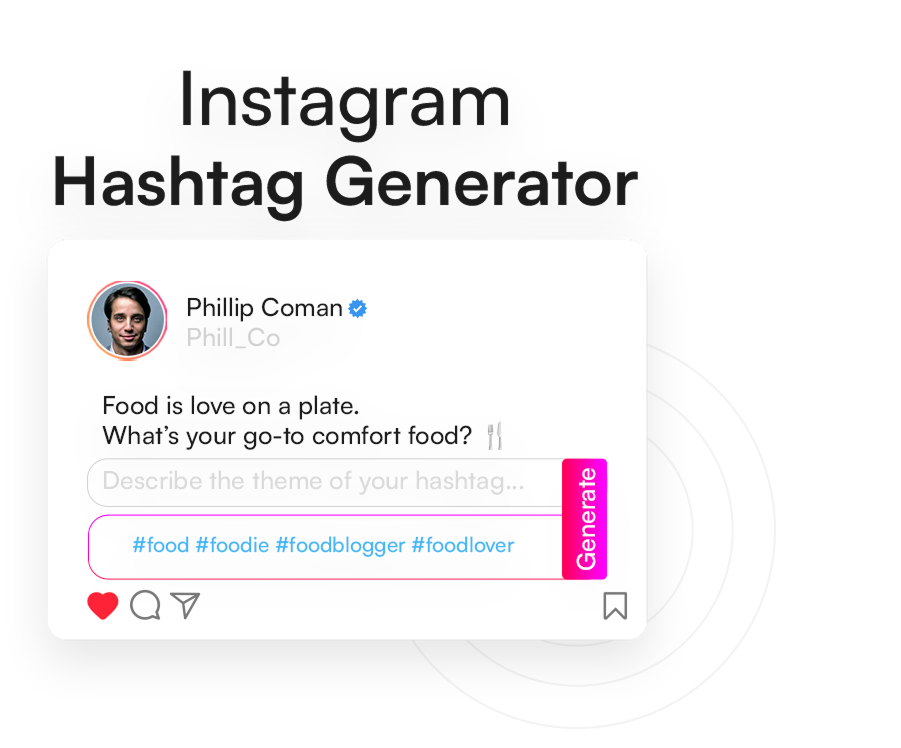 Gerador de Hashtags para Instagram