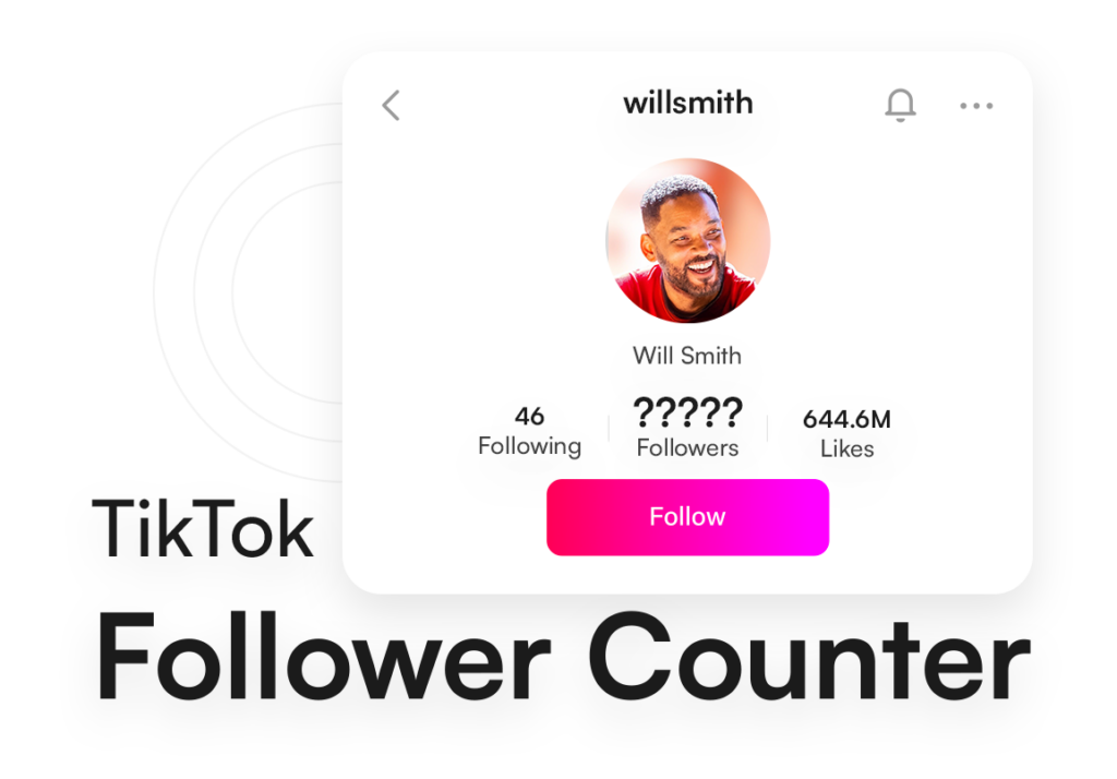 Contador de Seguidores do TikTok
