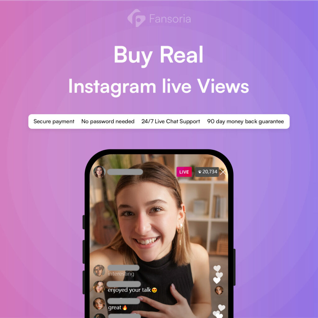 buy real Instagram live views