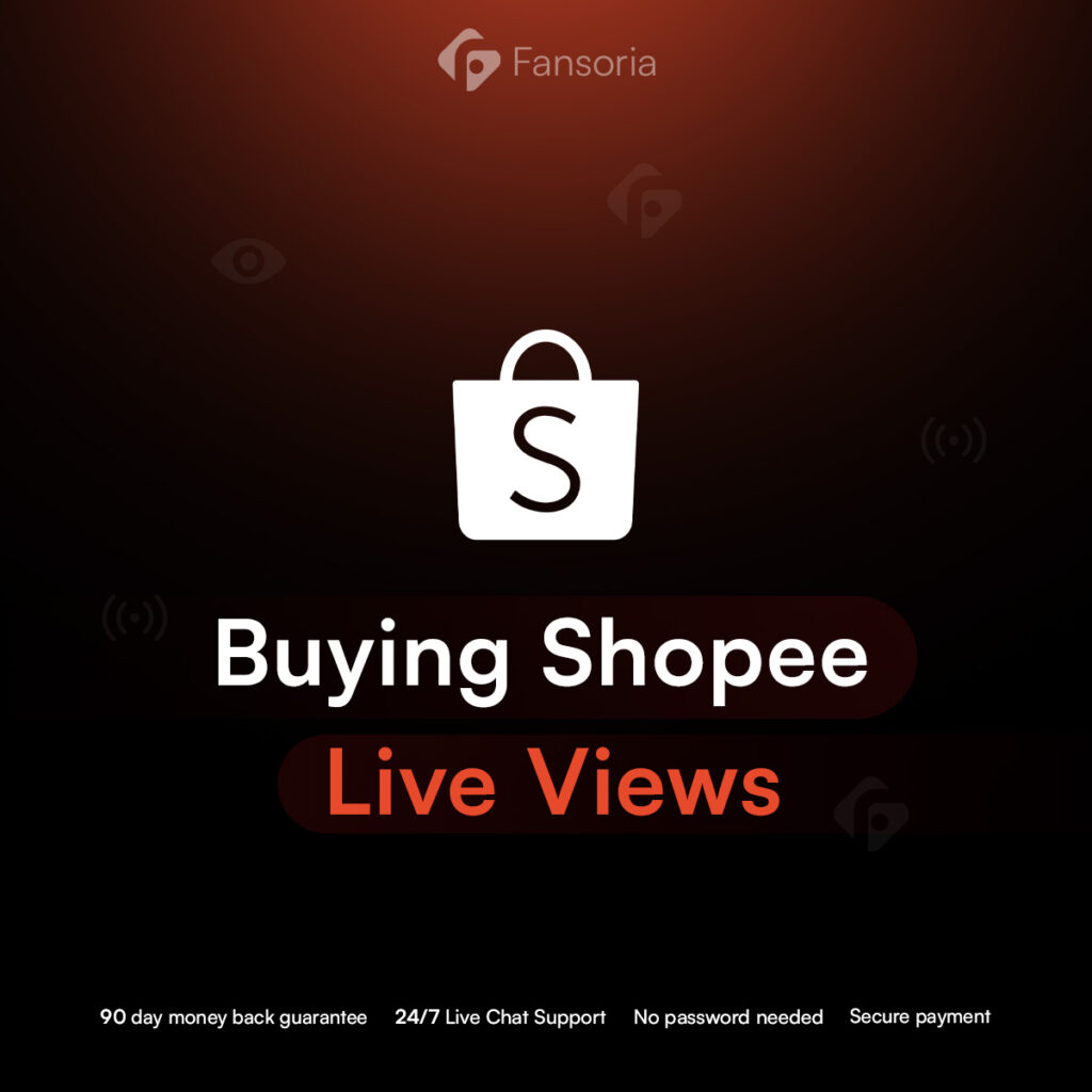 Buying Shopee live views