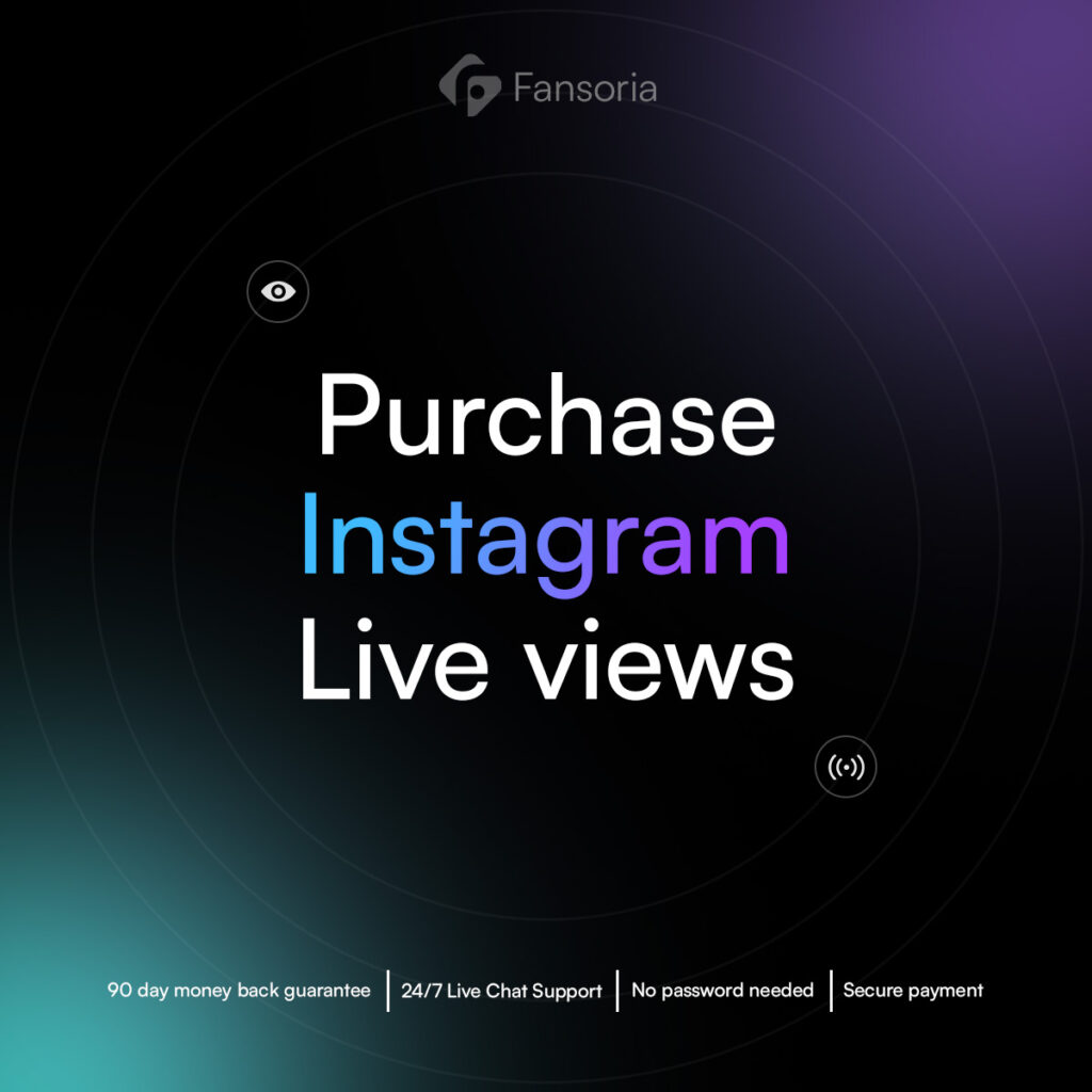 purchase Instagram live views