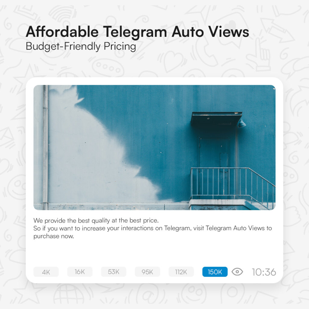 Visualizações automáticas baratas no Telegram