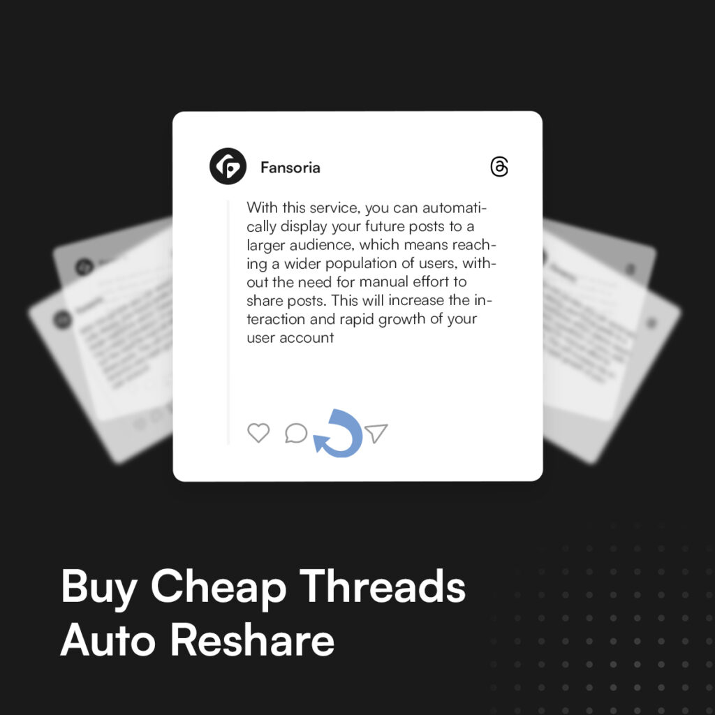 Buy Cheap Threads Auto Reshare