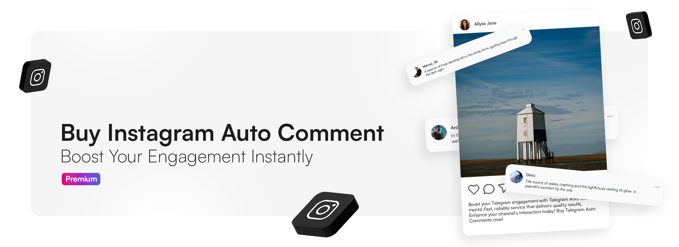 Buy Instagram Auto Comments