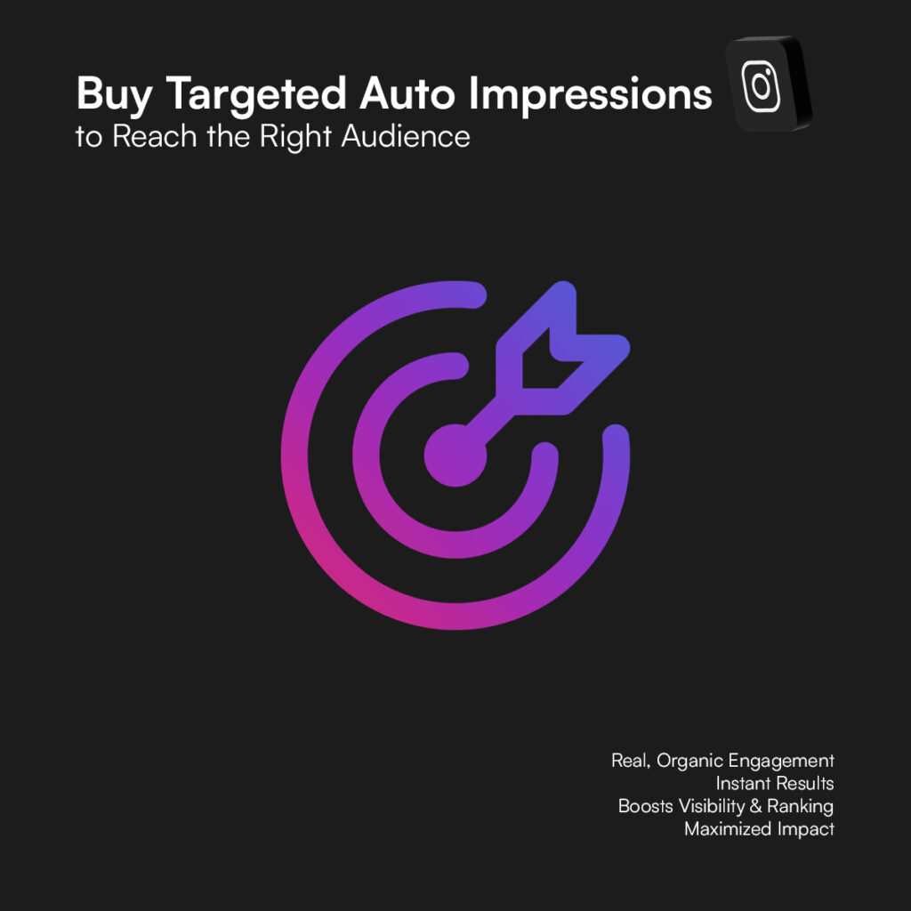 Köp Auto Impressions för instagram
