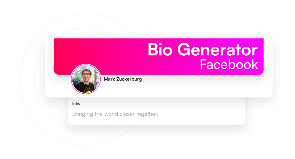 Ferramenta Geradora de Bio para Facebook Grátis
