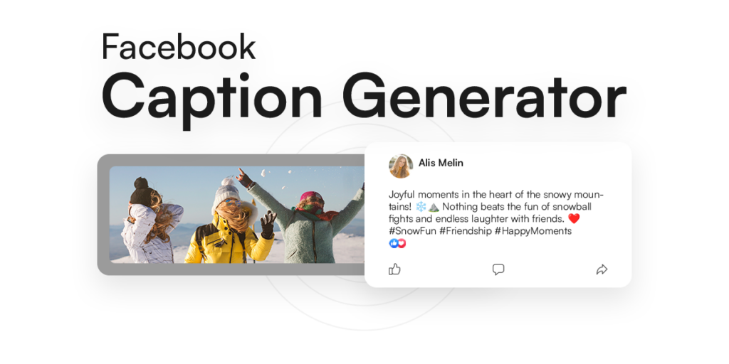 AI Facebook Caption Generator