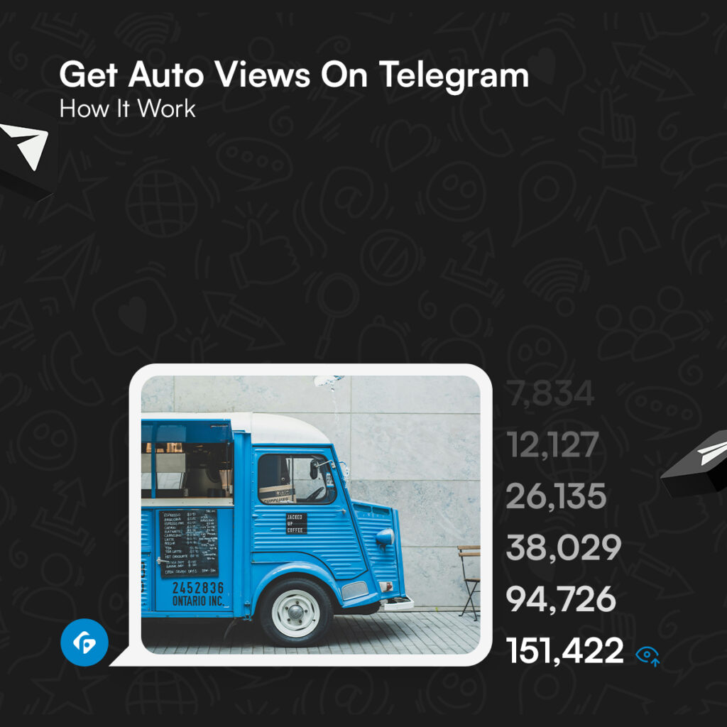 Comprar visualizações automáticas do Telegram