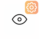 Ícone de Visualizações Automáticas do Instagram
