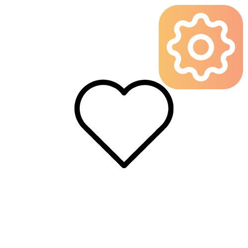 Ícone de Automação do Instagram - Curtir
