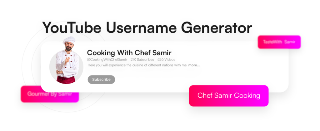 YouTube Username Generator