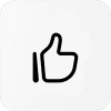 icono de me gusta de Vimeo