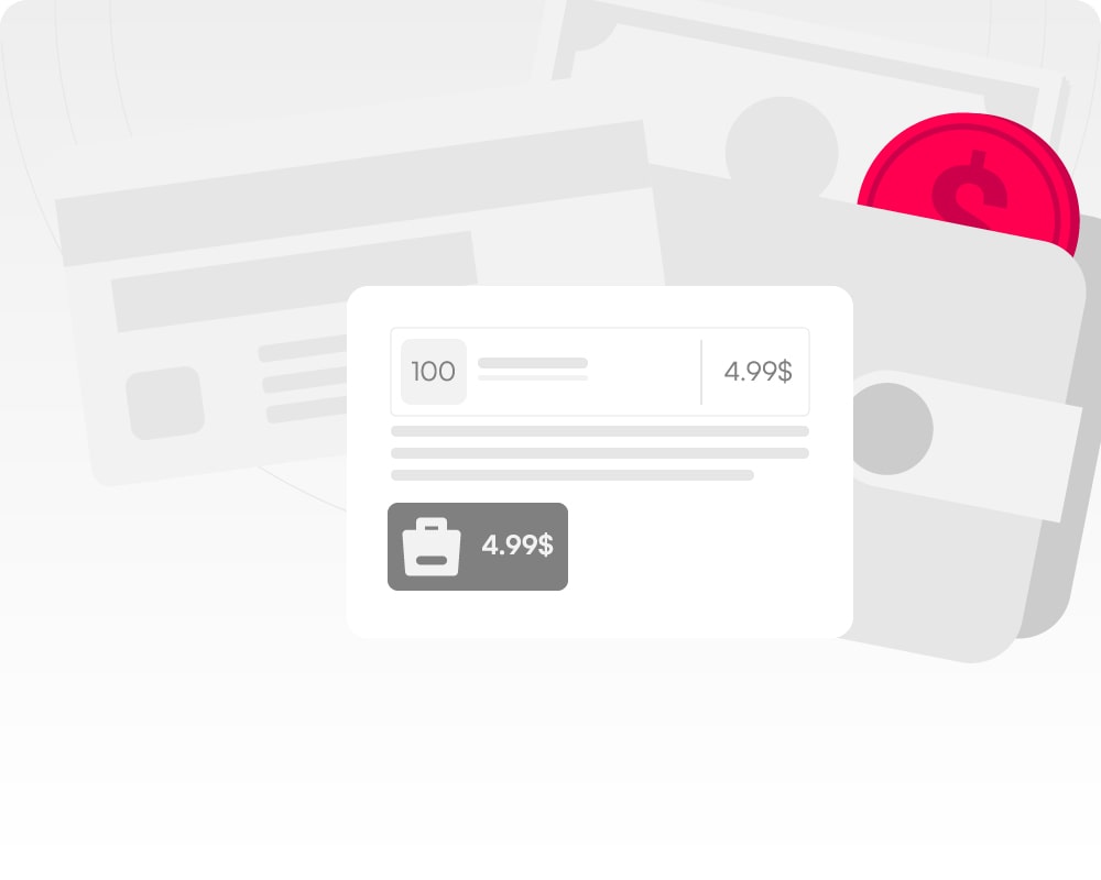 No Hidden Fees Features Intagram