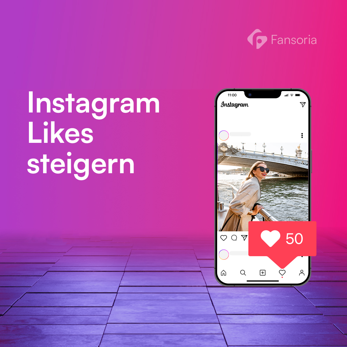 Augmente les likes sur Instagram