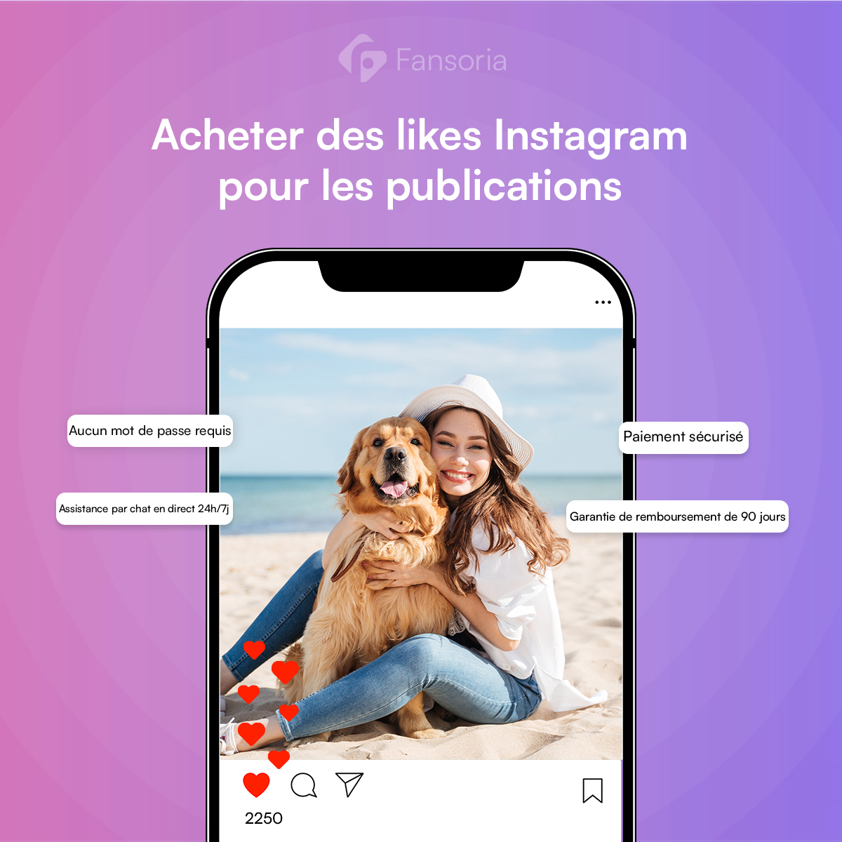Acheter des likes Instagram pour les publications