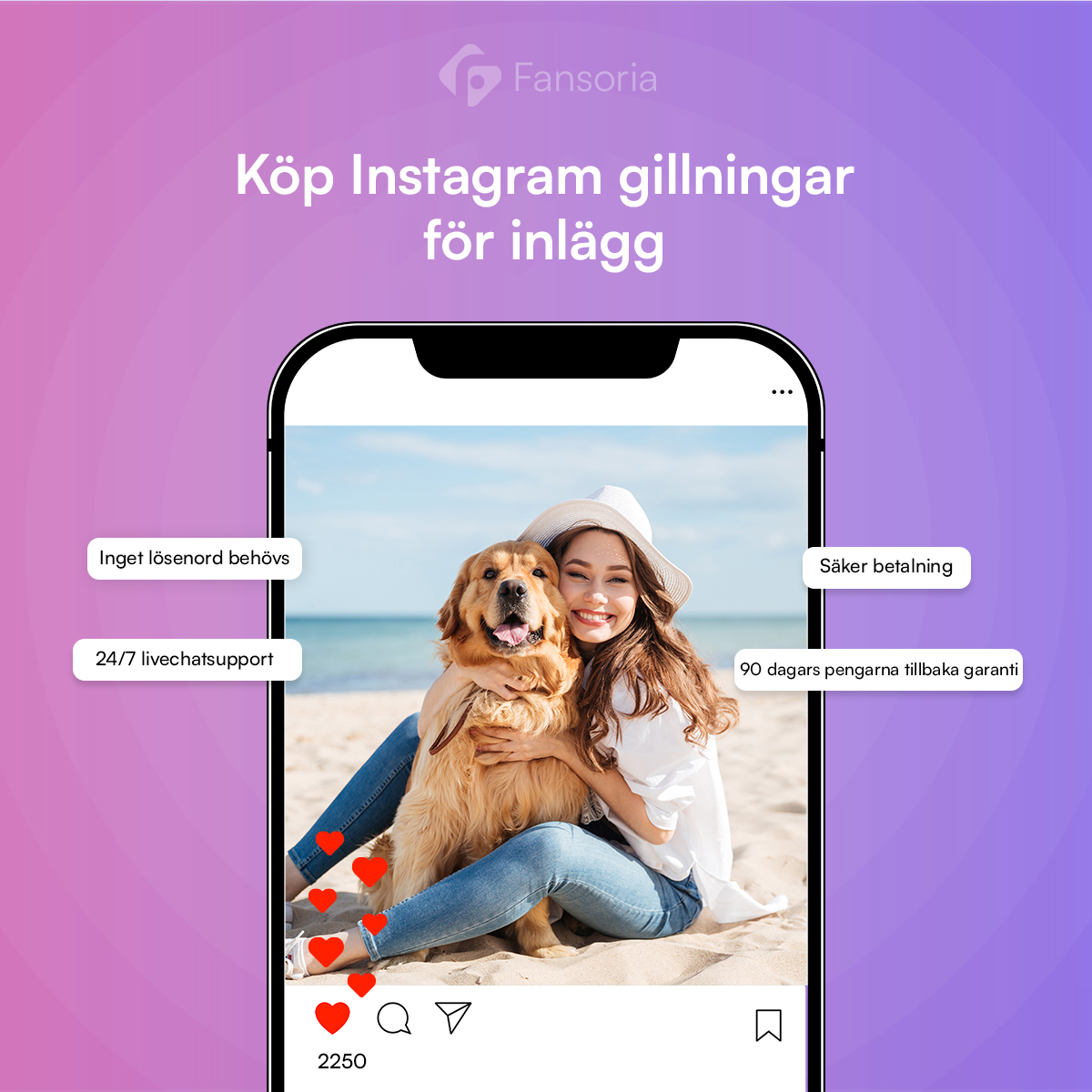 Köp Instagram Likes för inlägg