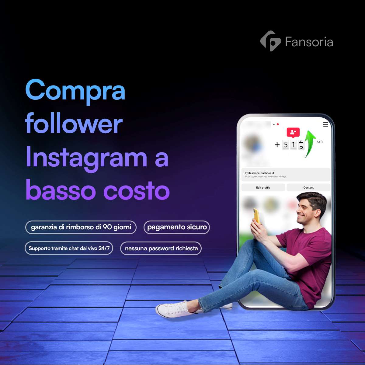 Follower di alta qualità su Instagram