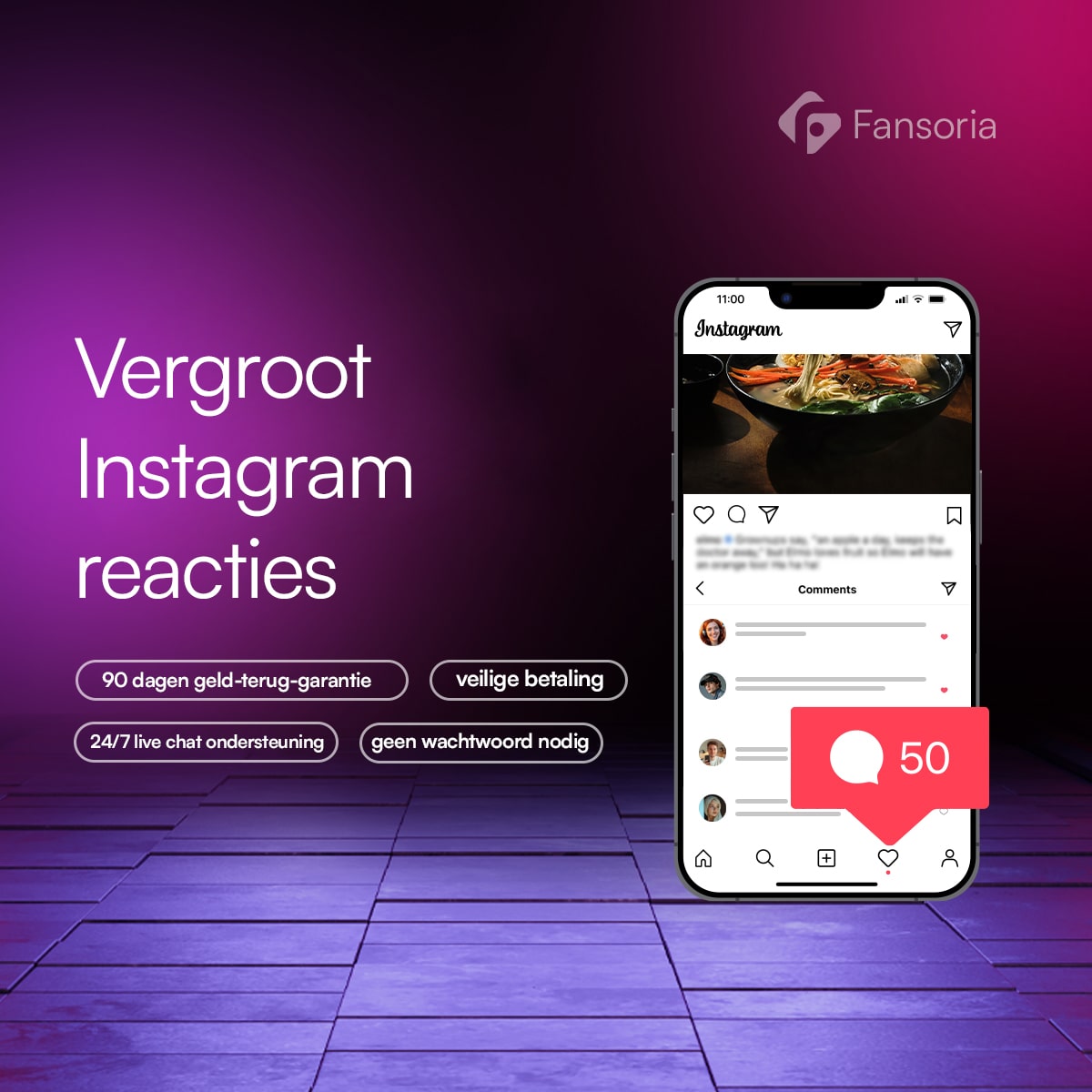 Instagram Reacties Kopen