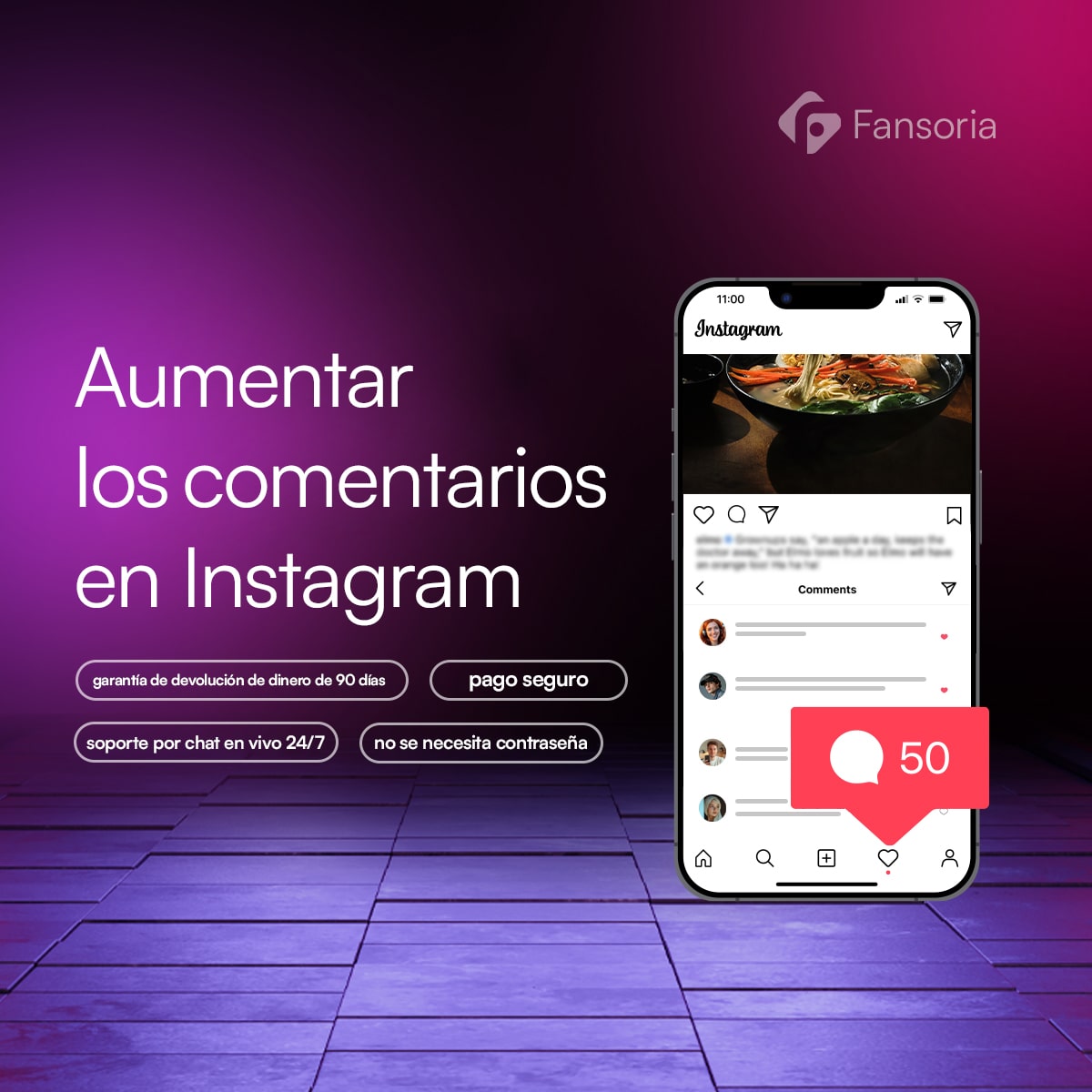 Comprar Comentarios Instagram