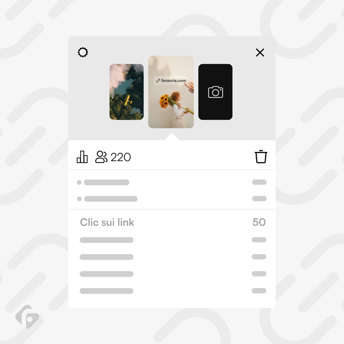 Tag delle storie di Instagram - Prima
