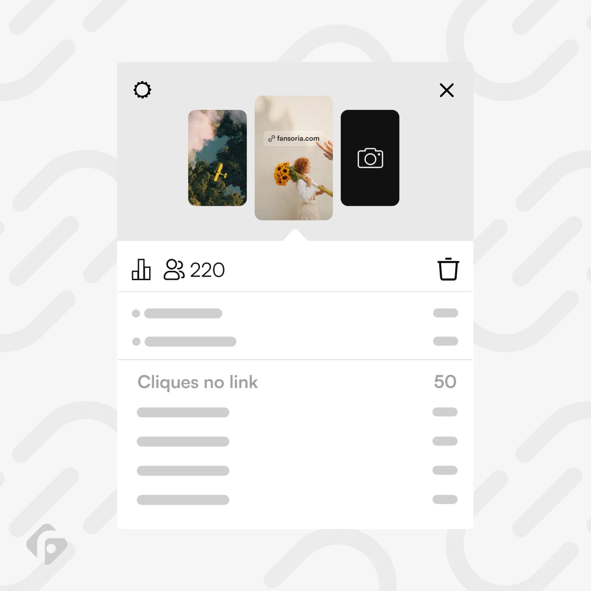 Toques na etiqueta Instagram Stories - Antes