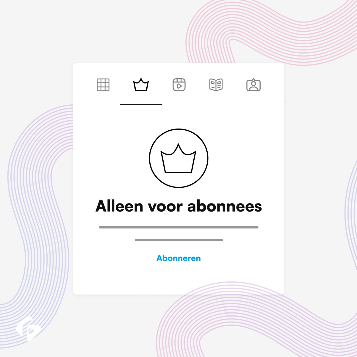 Instagram Story Tag-taps - Voorheen