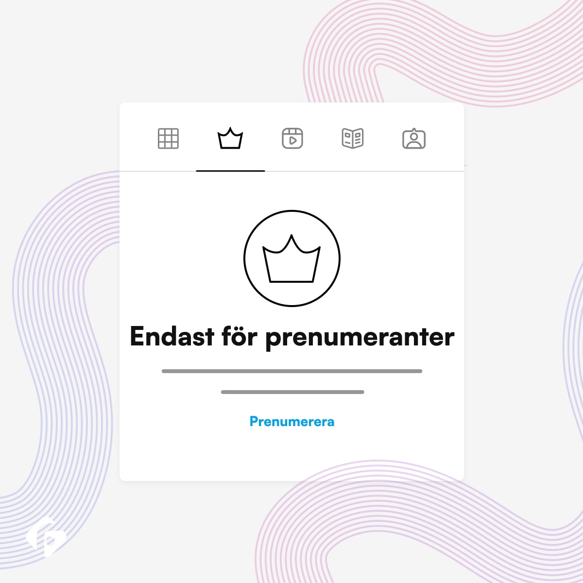 Instagram Story Tag Taps - Före