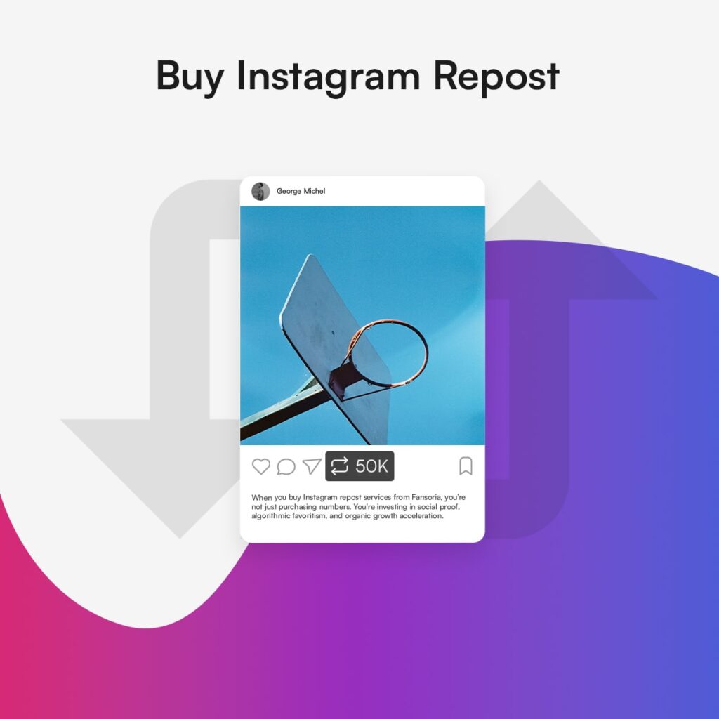 Buy Instagram Repost - Start from 0.79€