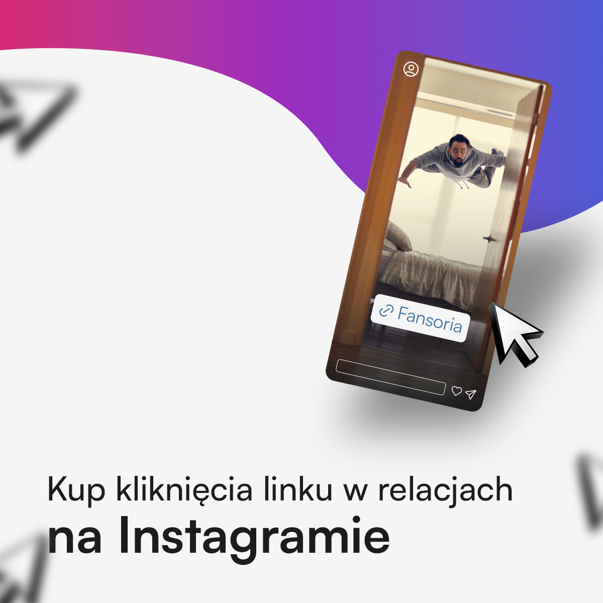 Kup link do Instagram Story Kliknij z Fansoria