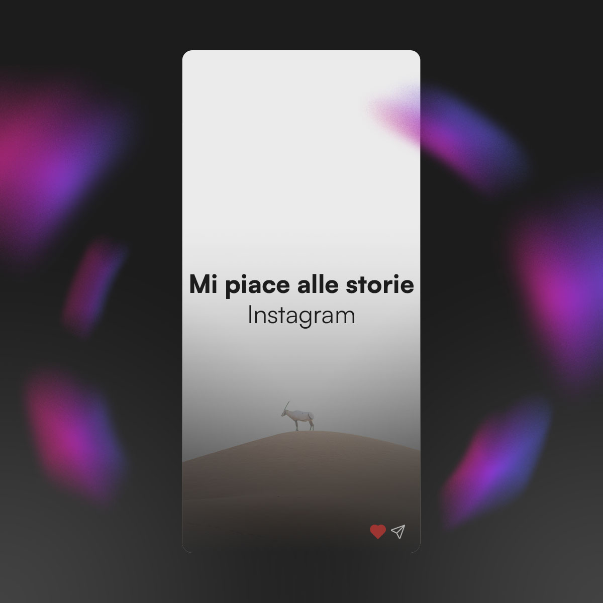 Acquista Mi piace per le storie di Instagram