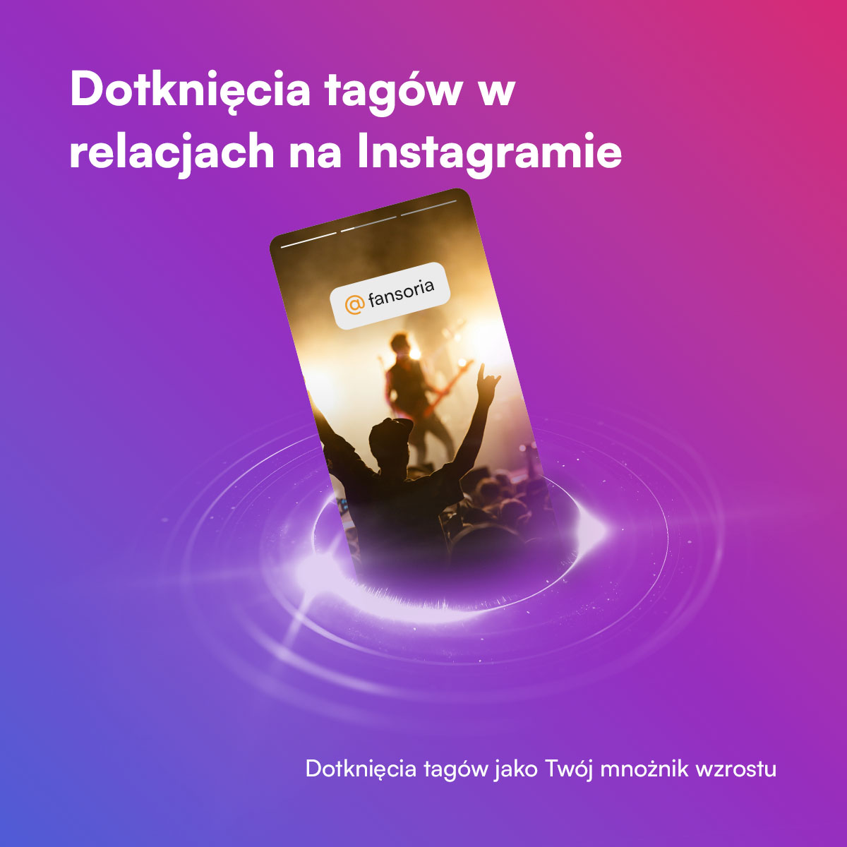 Kup tagi do Instagram Story w Fansoria