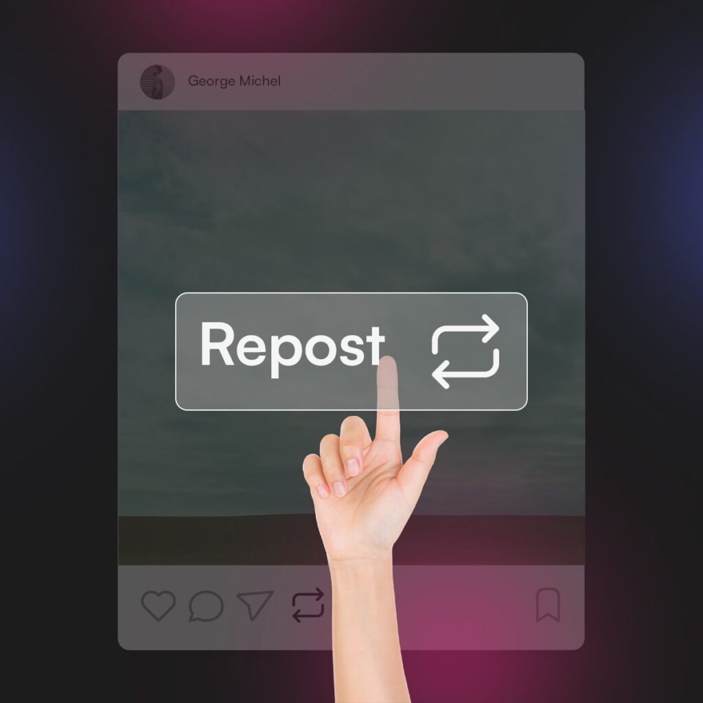 Buy Instagram Repost from fansoria