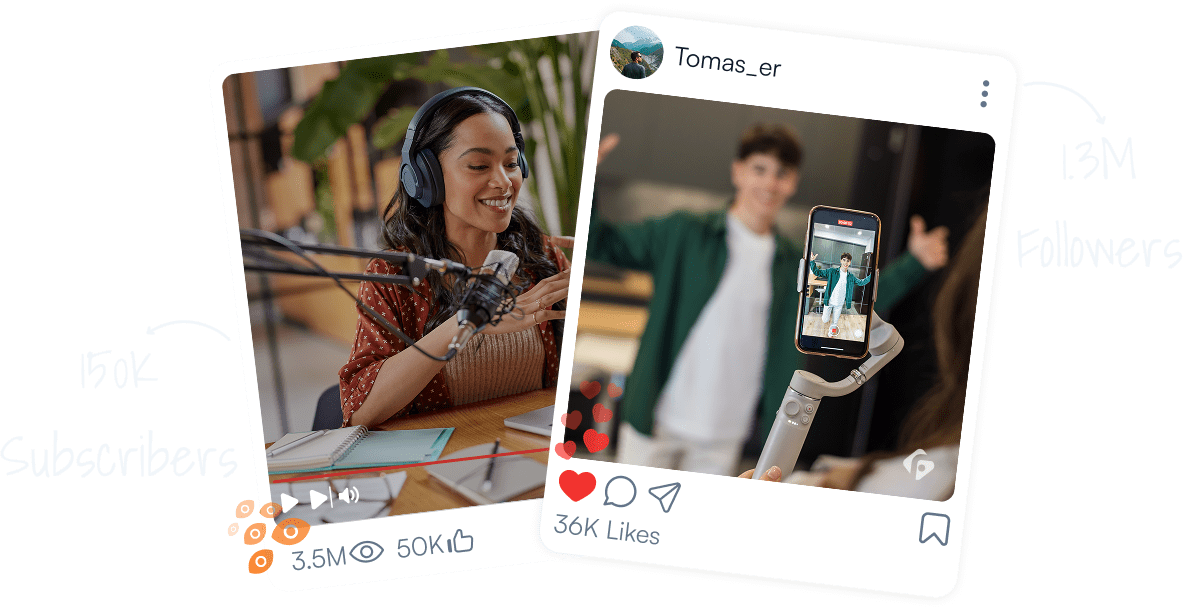 Trusted by influencers