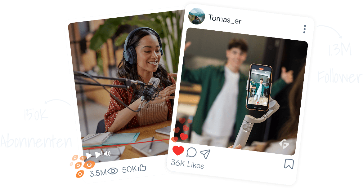 Vertrauenswürdig bei Influencern