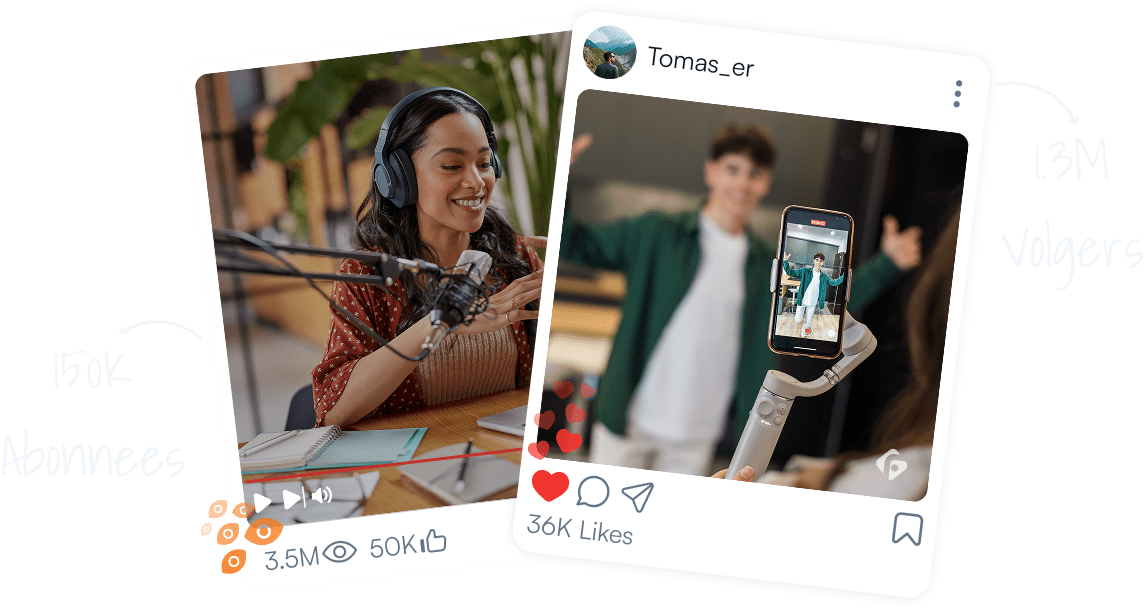 Vertrouwd door influencers