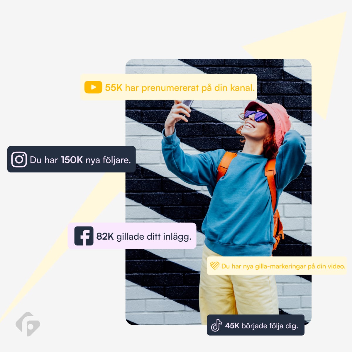 Blivit viral på sociala medier