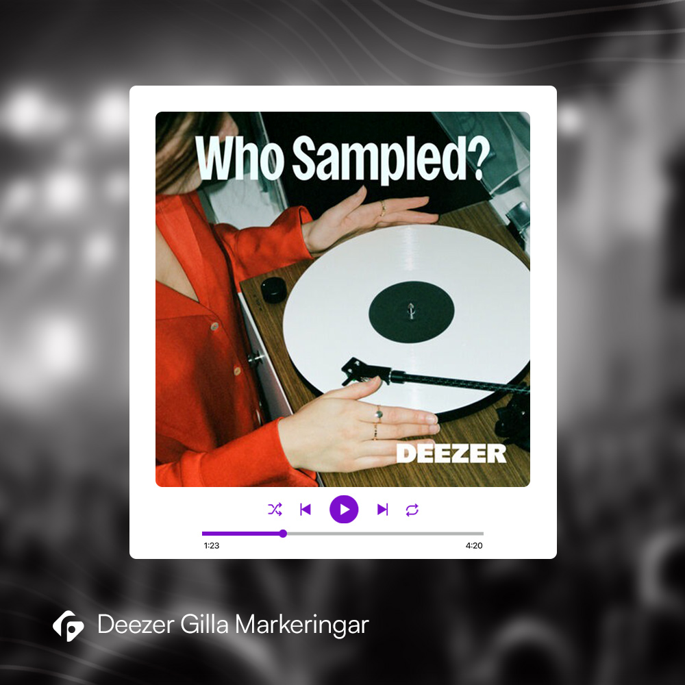 Deezer gilla markeringar Swedish