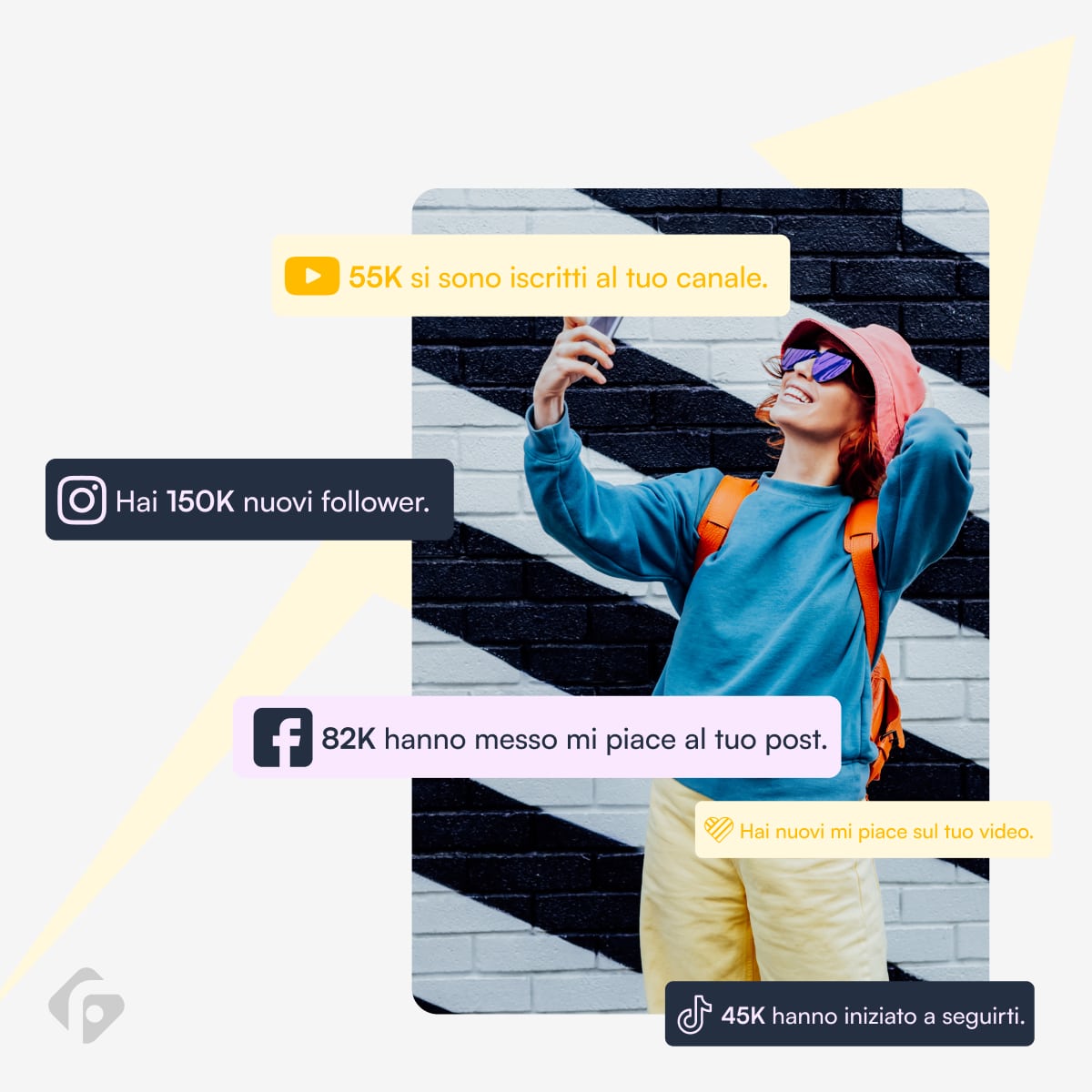Diventato virale sui social media