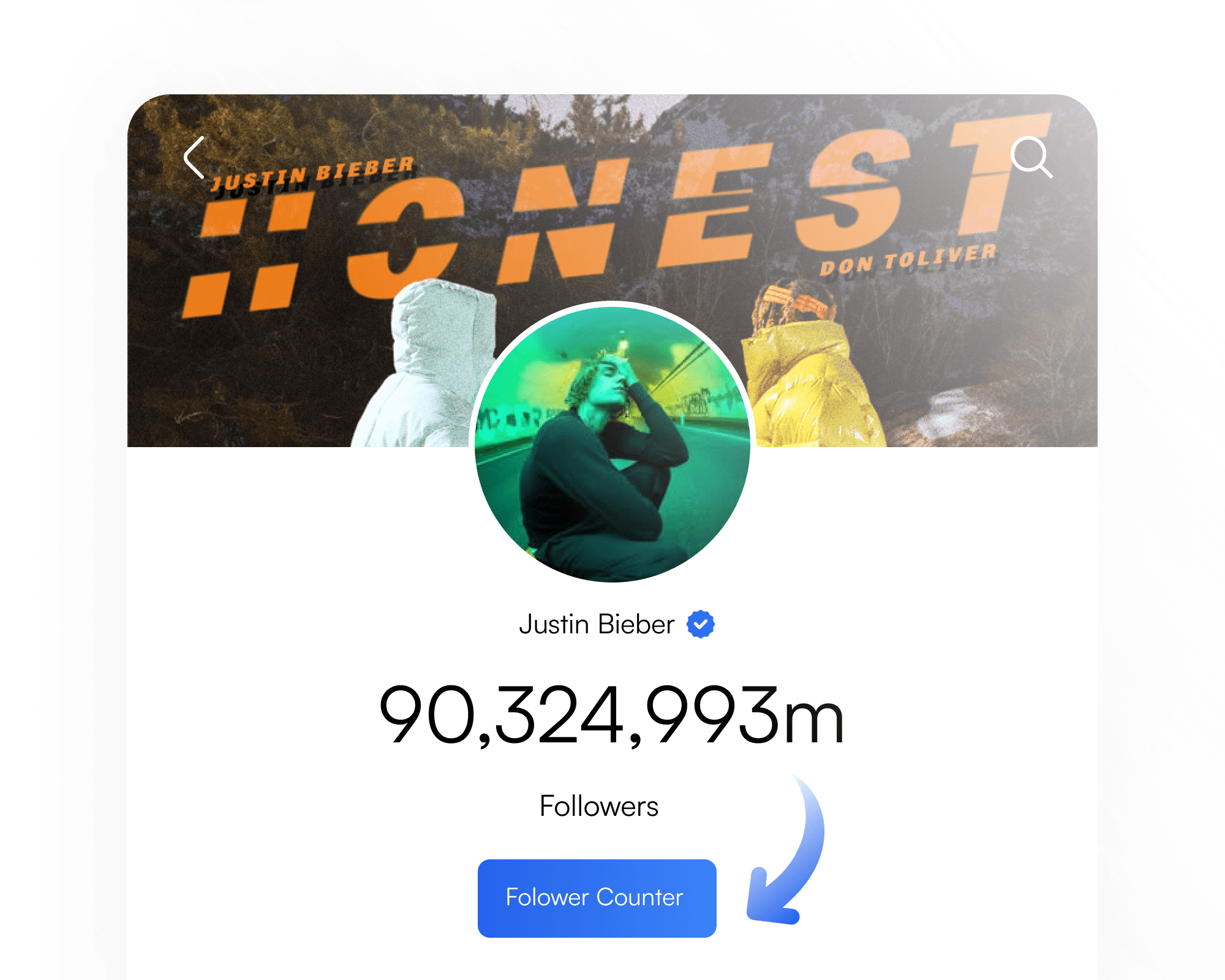 Contador de Seguidores do Facebook