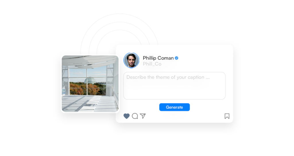 Gratis AI Instagram billedtekst generator