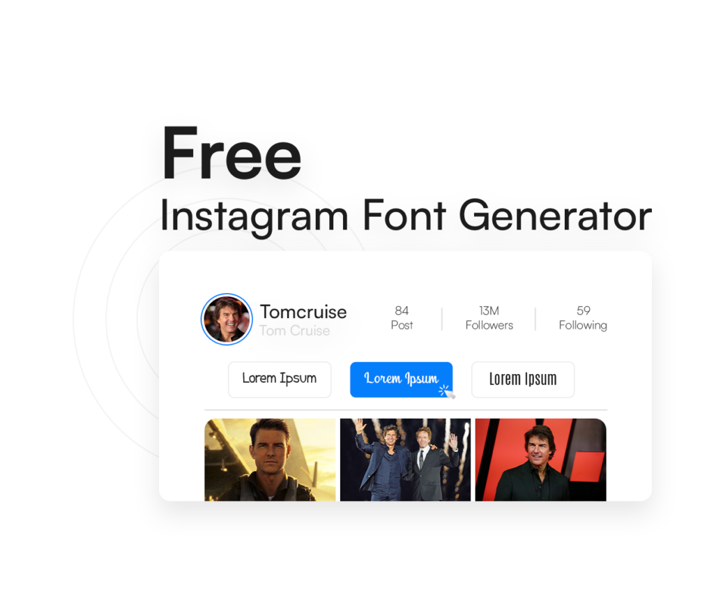 Gerador de Fonte Grátis para Instagram